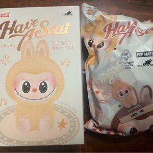 The Monsters Babubu Kids Bath Set - Cream and Pink